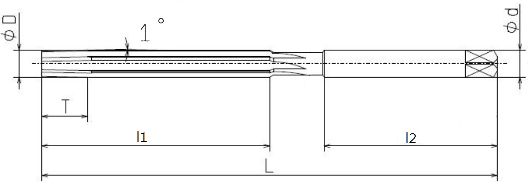 HSS Hand Reamer