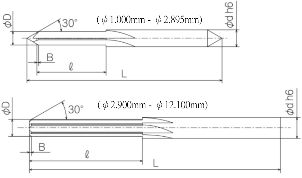 Solid Carbide short Reamer 